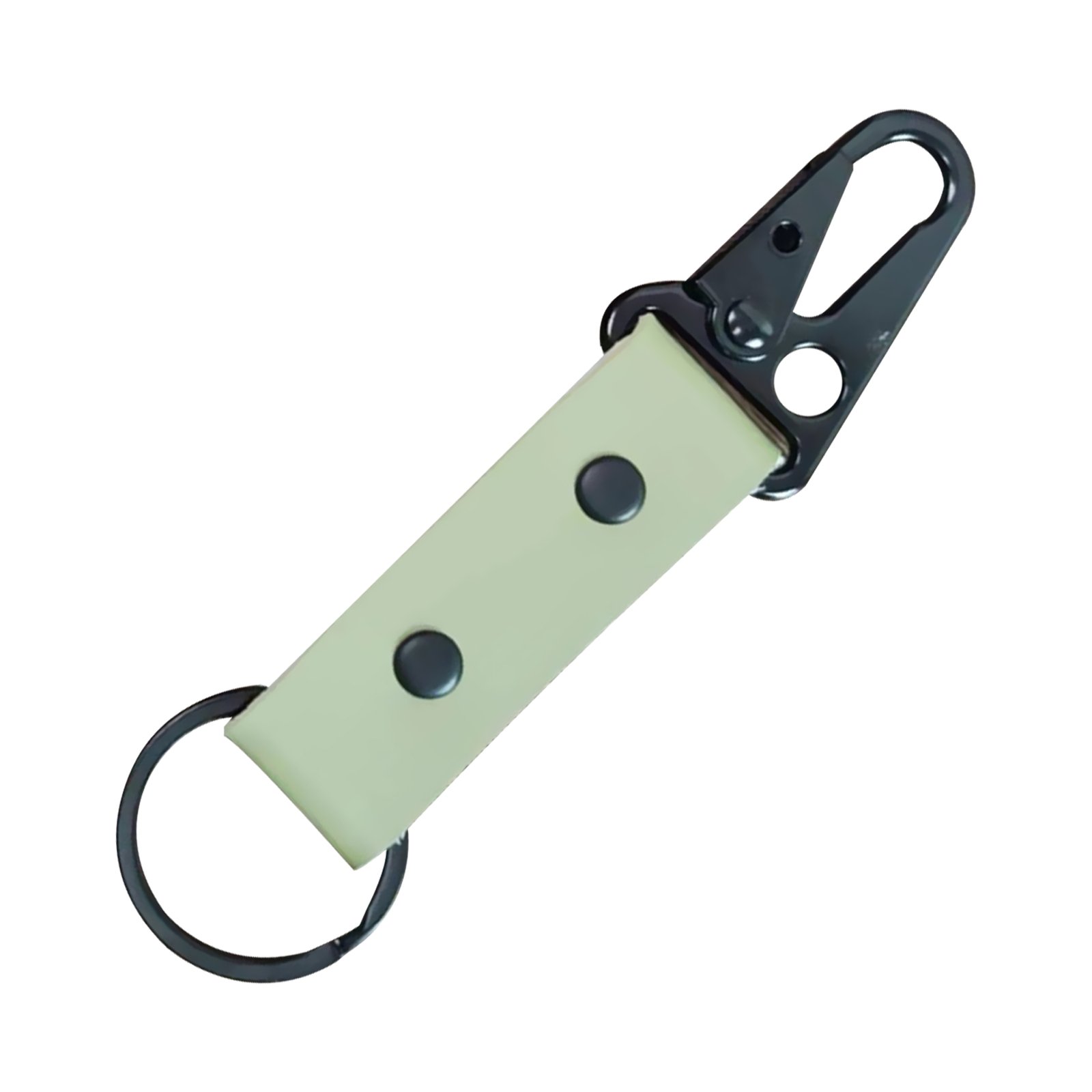 Leather Carabiner Zinc Alloy Key Holder