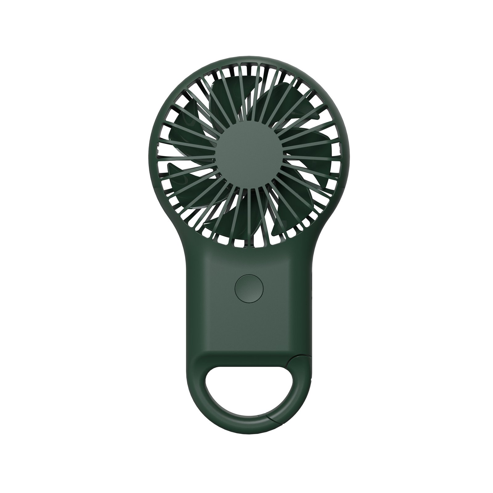 Rechargeable Handheld Fan with Carabiner