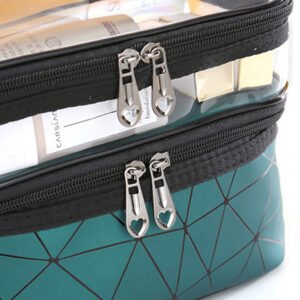 Double layer Travel Cosmetic Case