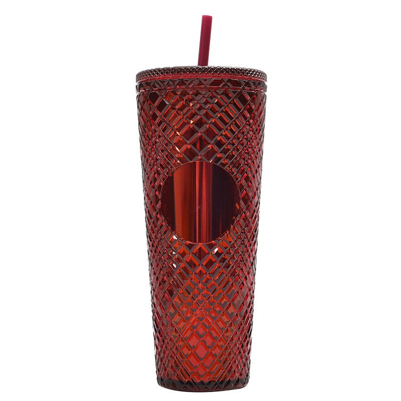 Plastic Double Lattice Cup
