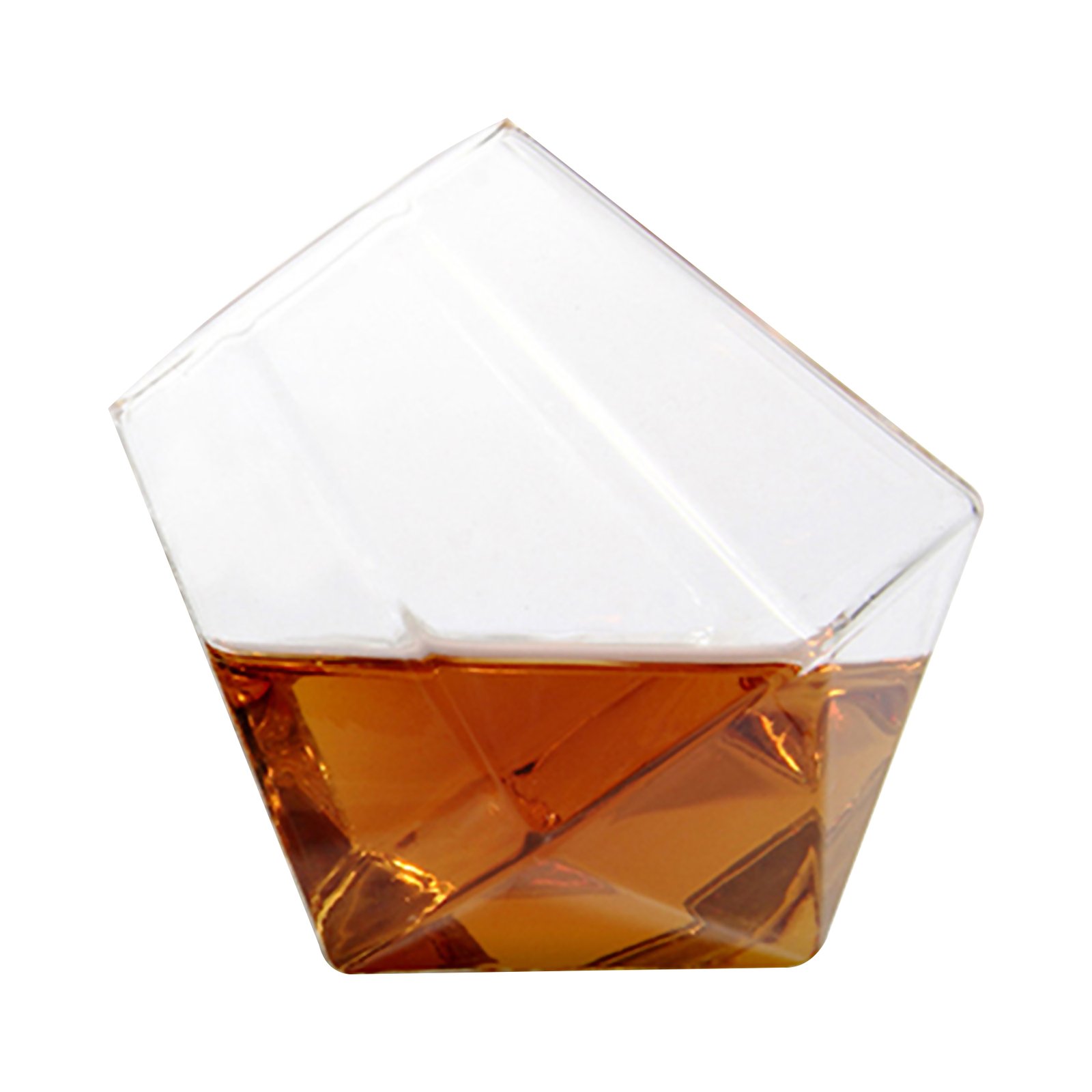 Diamond Shaped Whiskey Glasses
