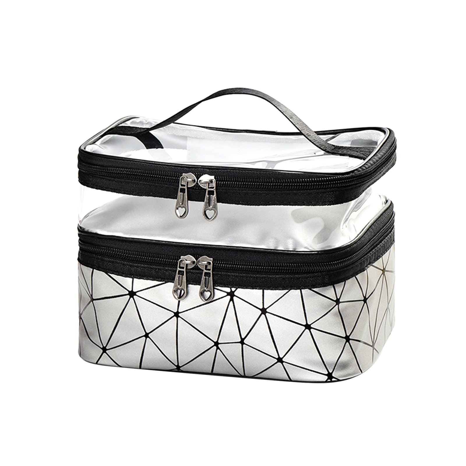 Double layer Travel Cosmetic Case