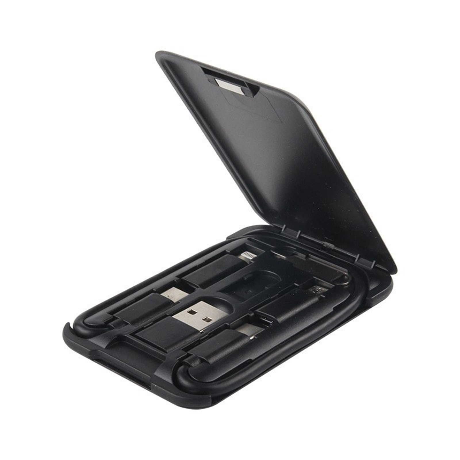 Multi-function Charging Cable in Plastic Case
