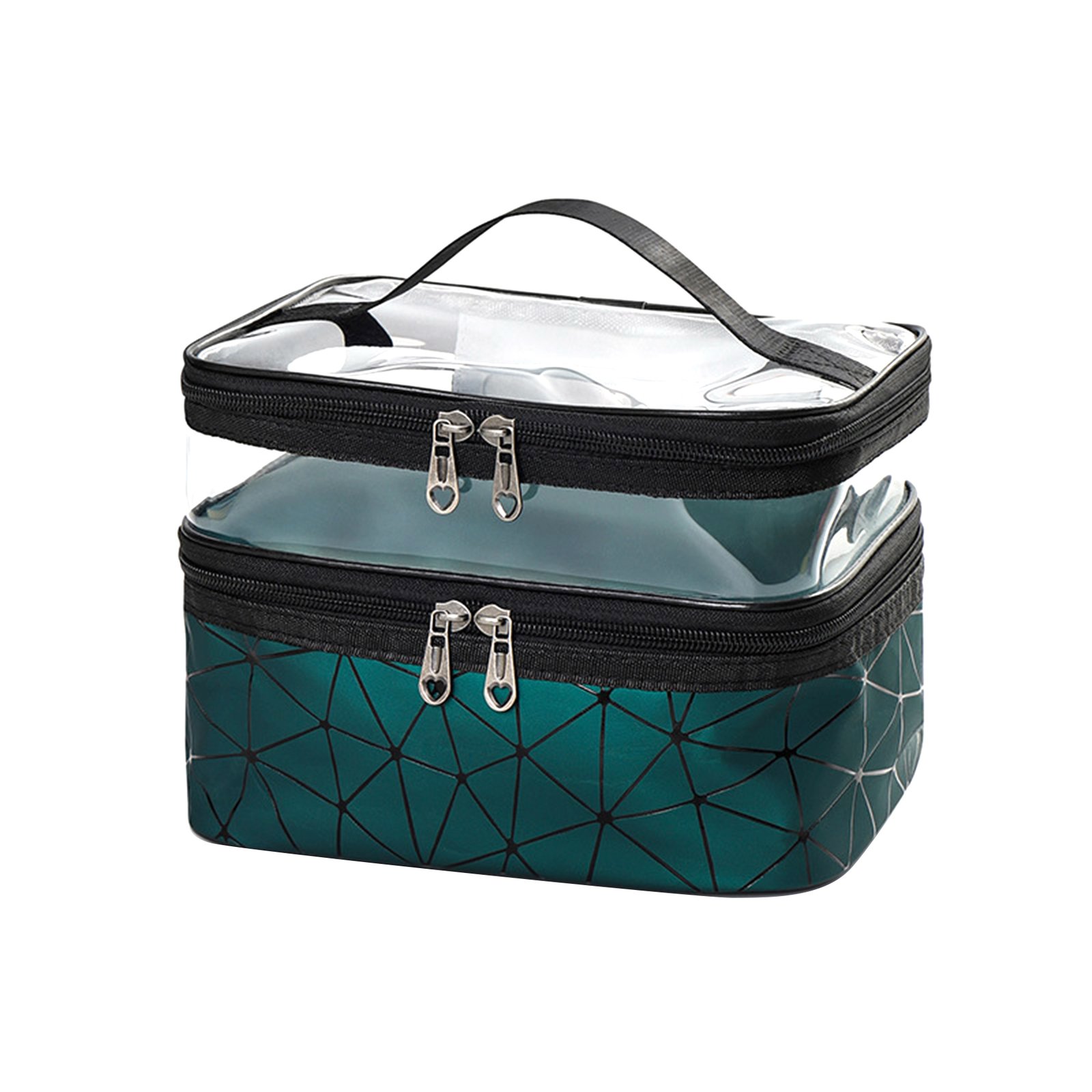 Double layer Travel Cosmetic Case