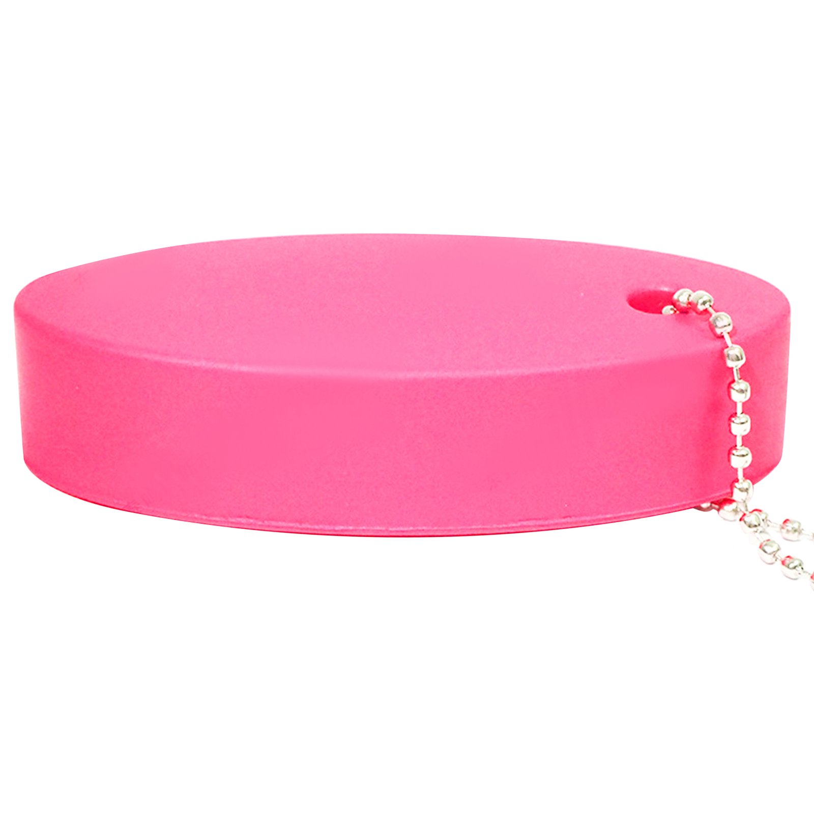 Pu Oval Soft Floating Keychain