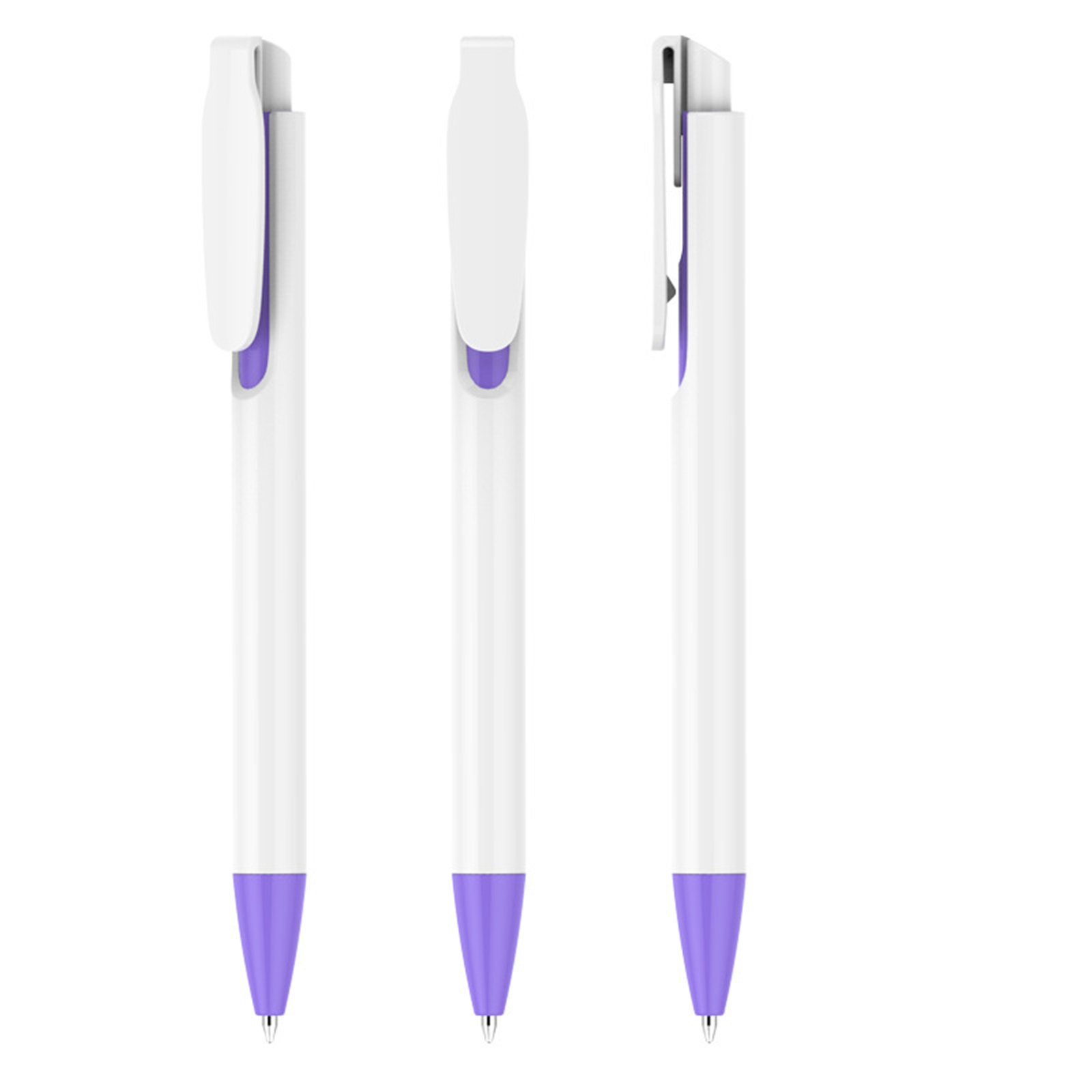 Plastic Retractable Ballpoint Pen