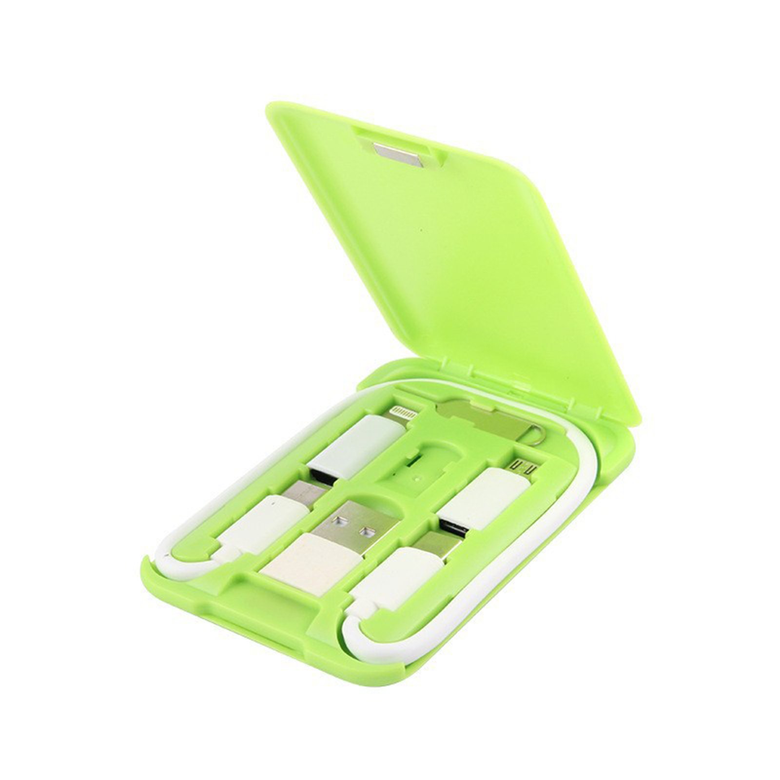 Multi-function Charging Cable in Plastic Case