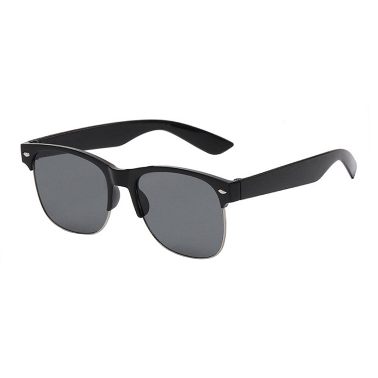 Imitative Bamboo Woodgrain Plastic Sunglasses