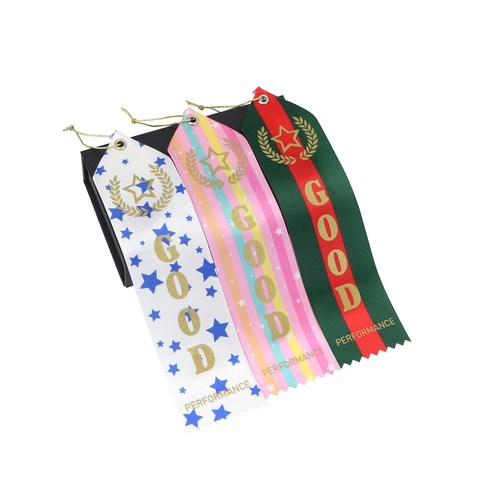 2"x6" Sublimated Polyester Award Ribbons