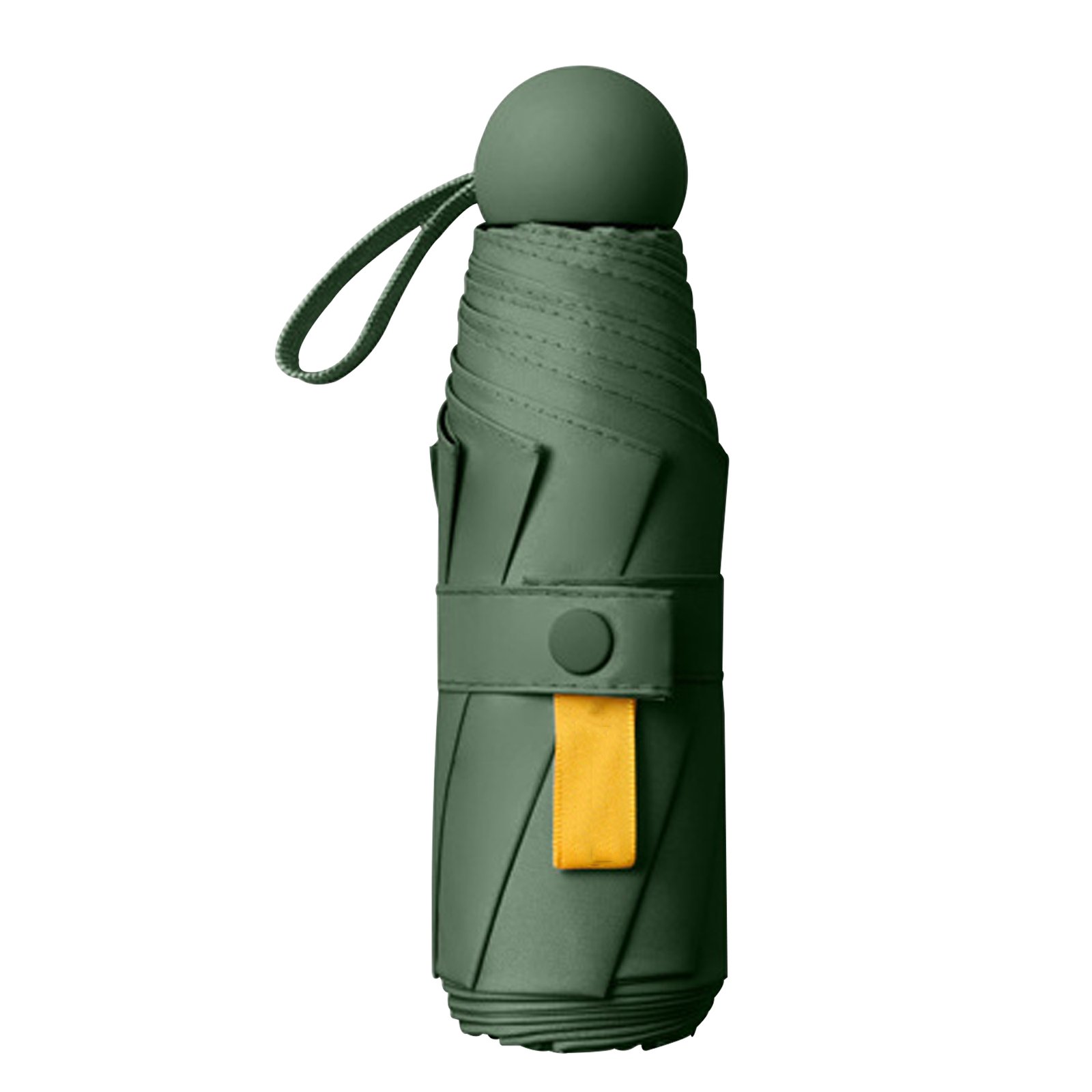 Mini Windproof Sun & Rain Pocket Umbrella With Case