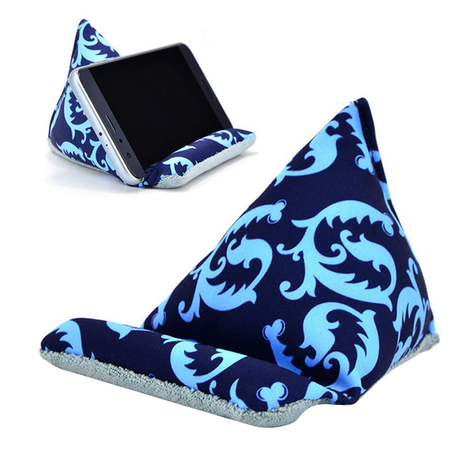 Microfiber Pyramid Mobile Device Stand