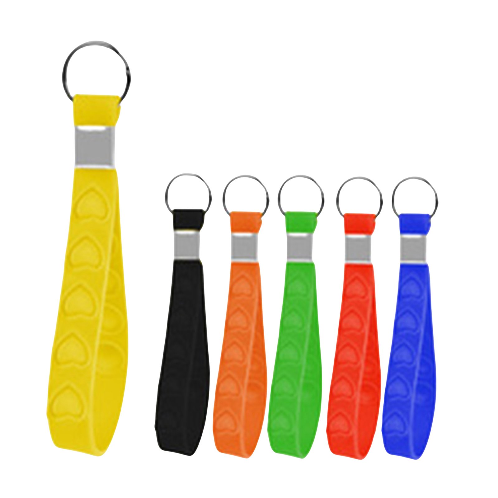 2024 New Bubble Silicone Keychain Heart Mouse Wristband