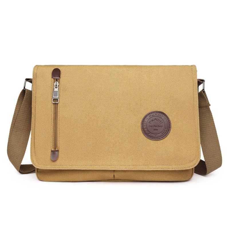 Vintage Canvas Satchel Messenger Bag