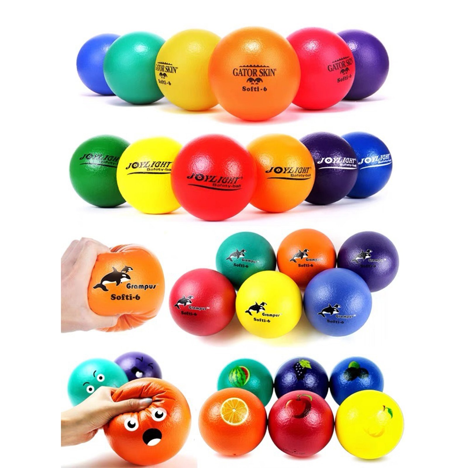 6 In PU Dodgeball
