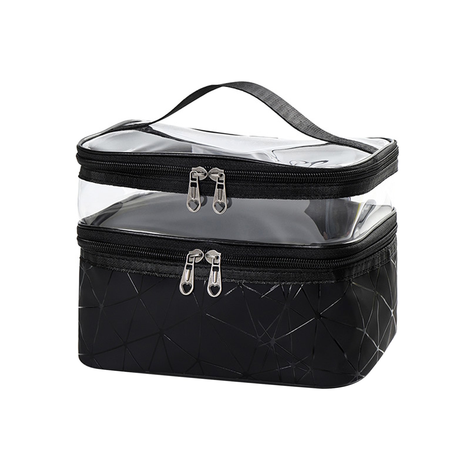 Double layer Travel Cosmetic Case