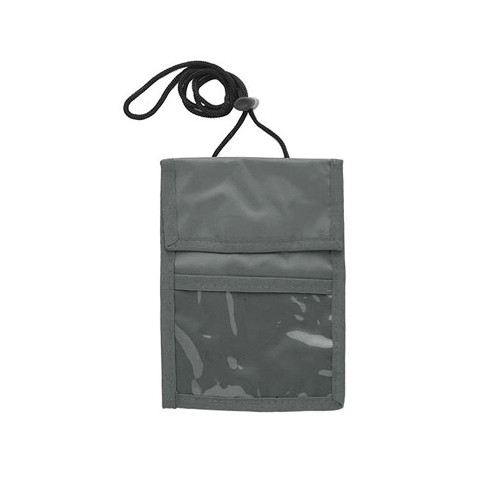 Nylon Neck Wallet Badge Holder