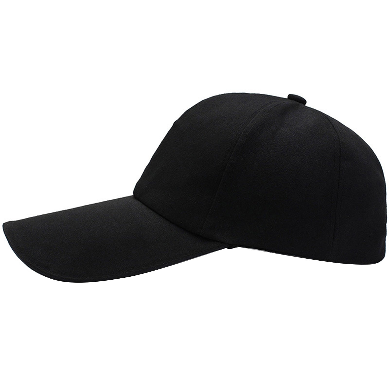 6 Panels Cotton Twill Peaked Cap