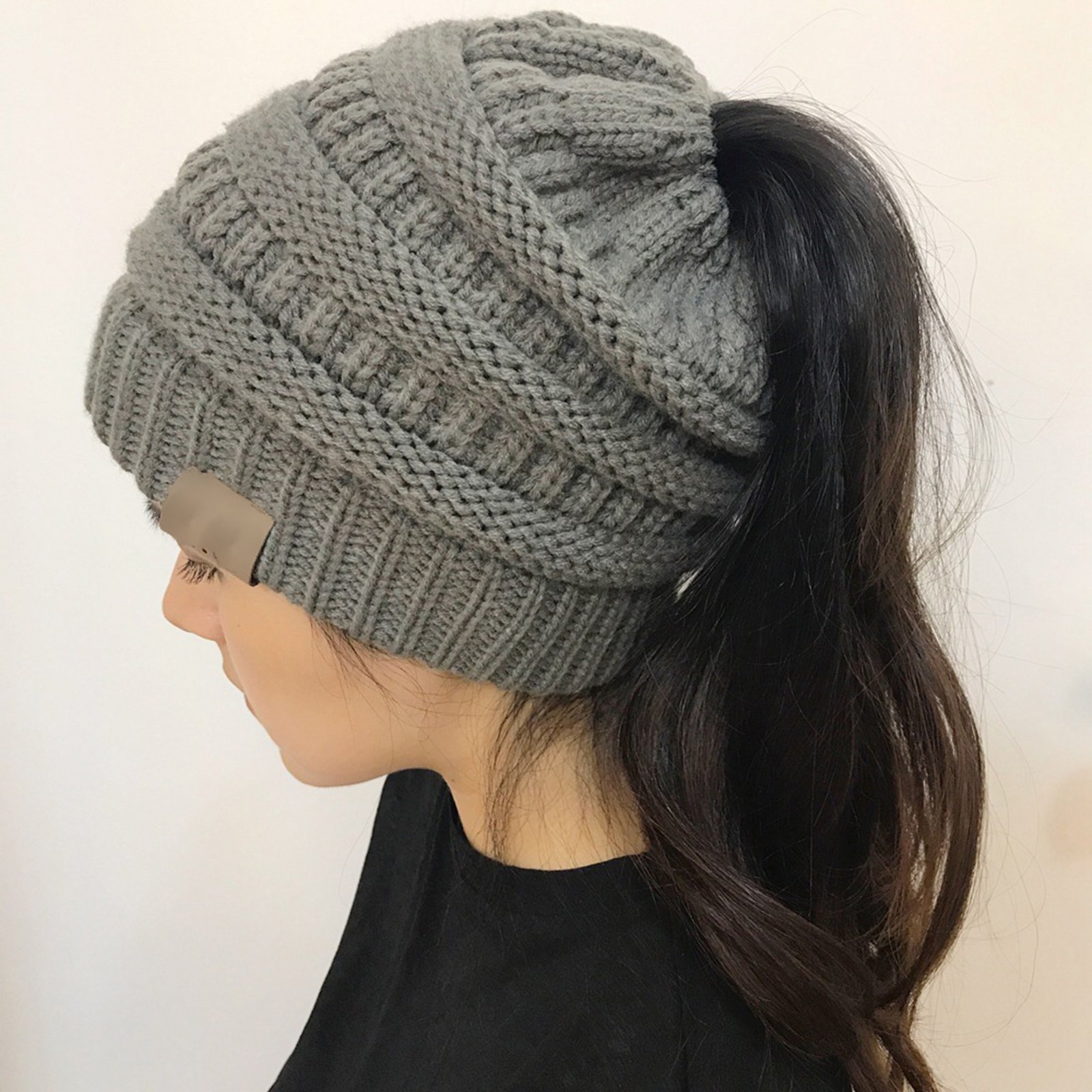 Beanie Multi Color Ribbed Hat Cap