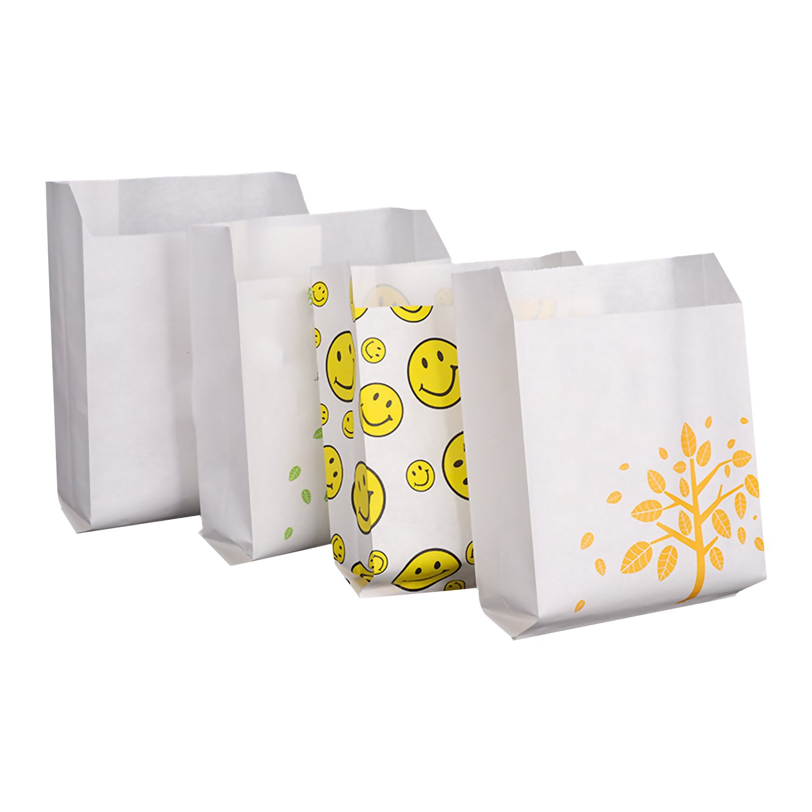 Food Oil proof Wet Wax Paper Bags