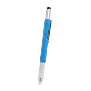 Metal six in one multifunctional tool pen