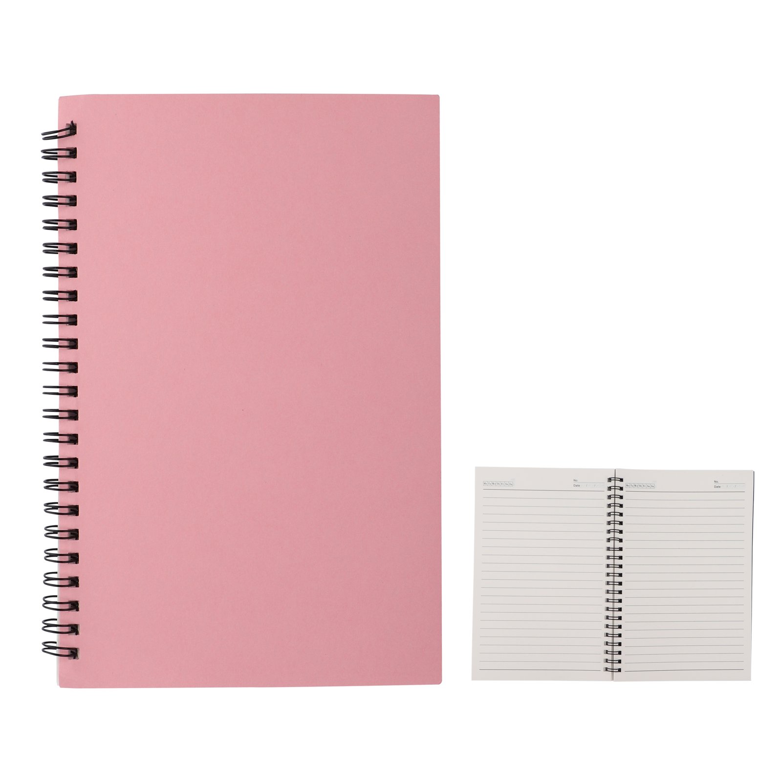 A5 Lined Journal Spiral Notebook W/ 100 Lined Pages