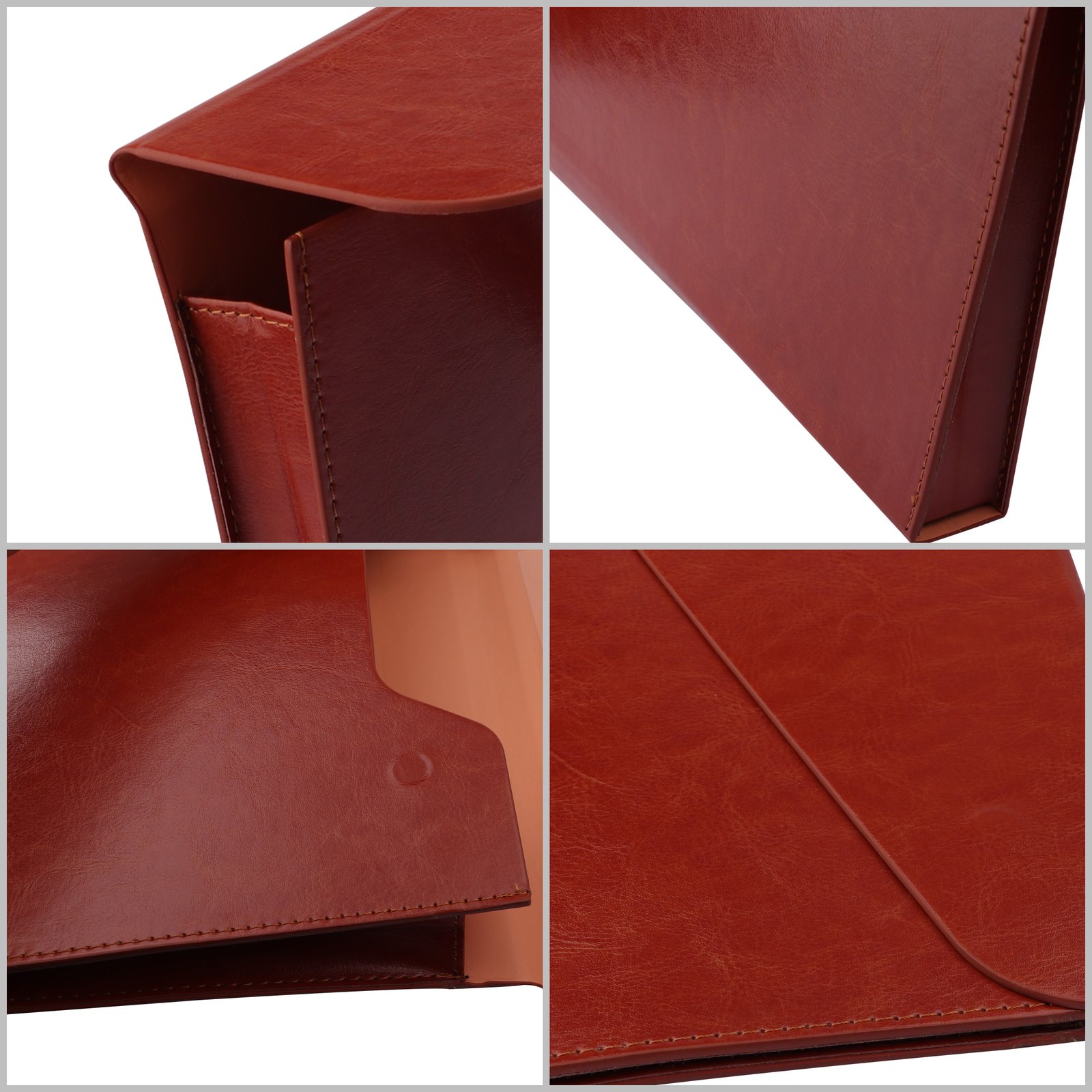 PU Leather A4 File Folder