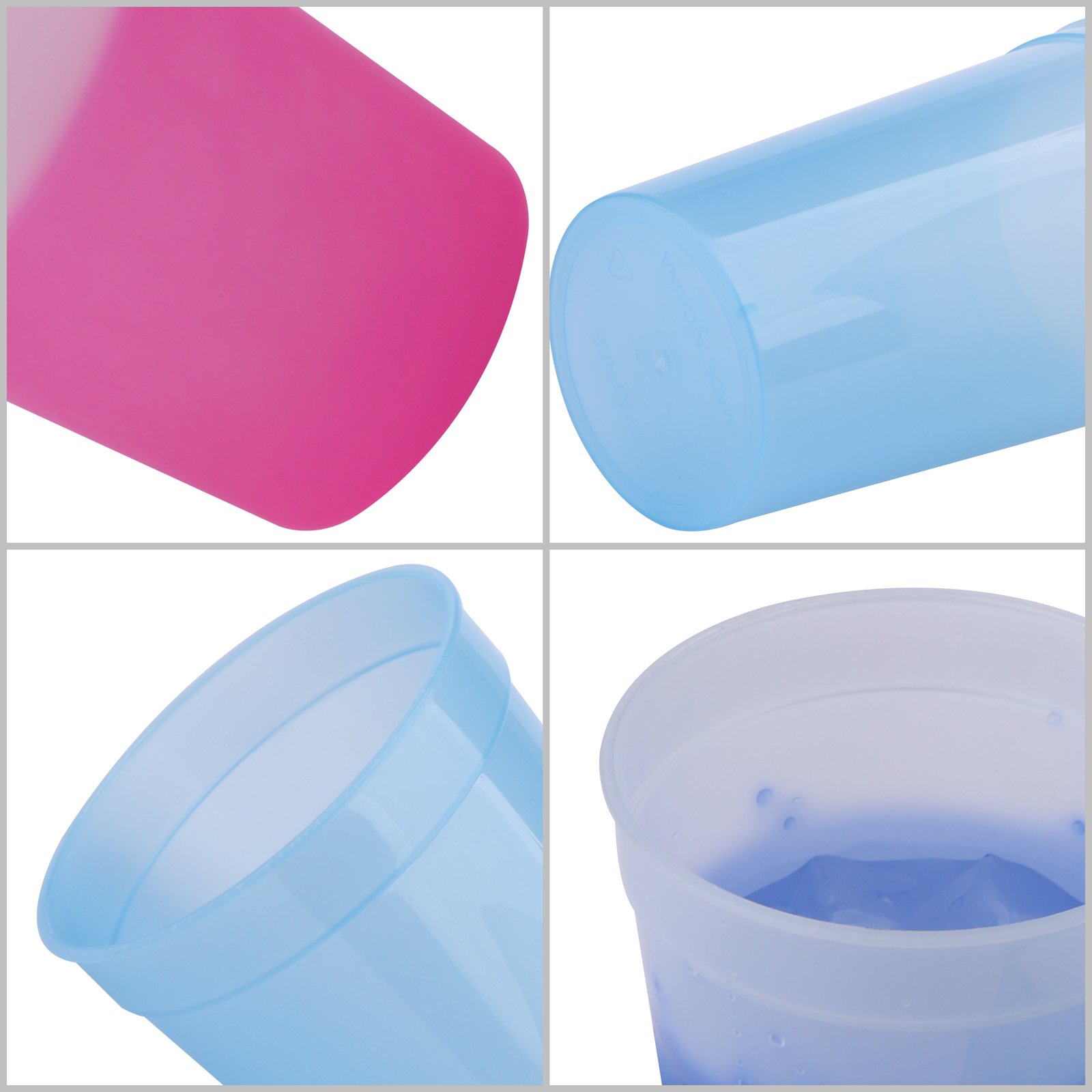 16oz Reusable Plastic Color Changing Mood Stadium Cups